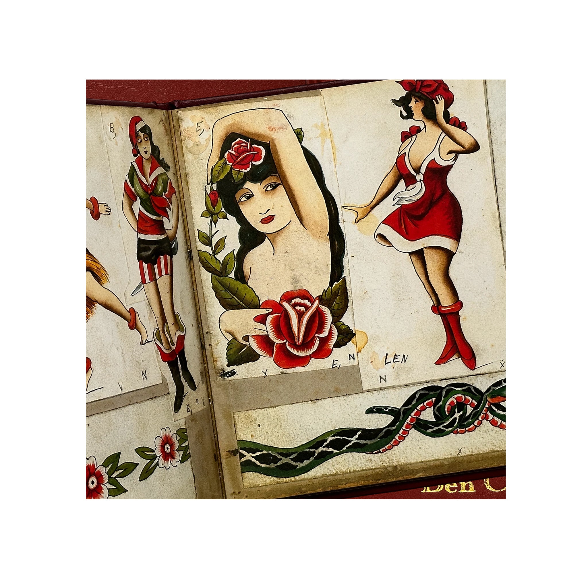 Tattoo Travel Book Ben Corday Bicknee Tattoo Supply