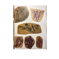 Burchett Tattoo Treasures Book! Watercolors, Photography & Tattoo Stencils