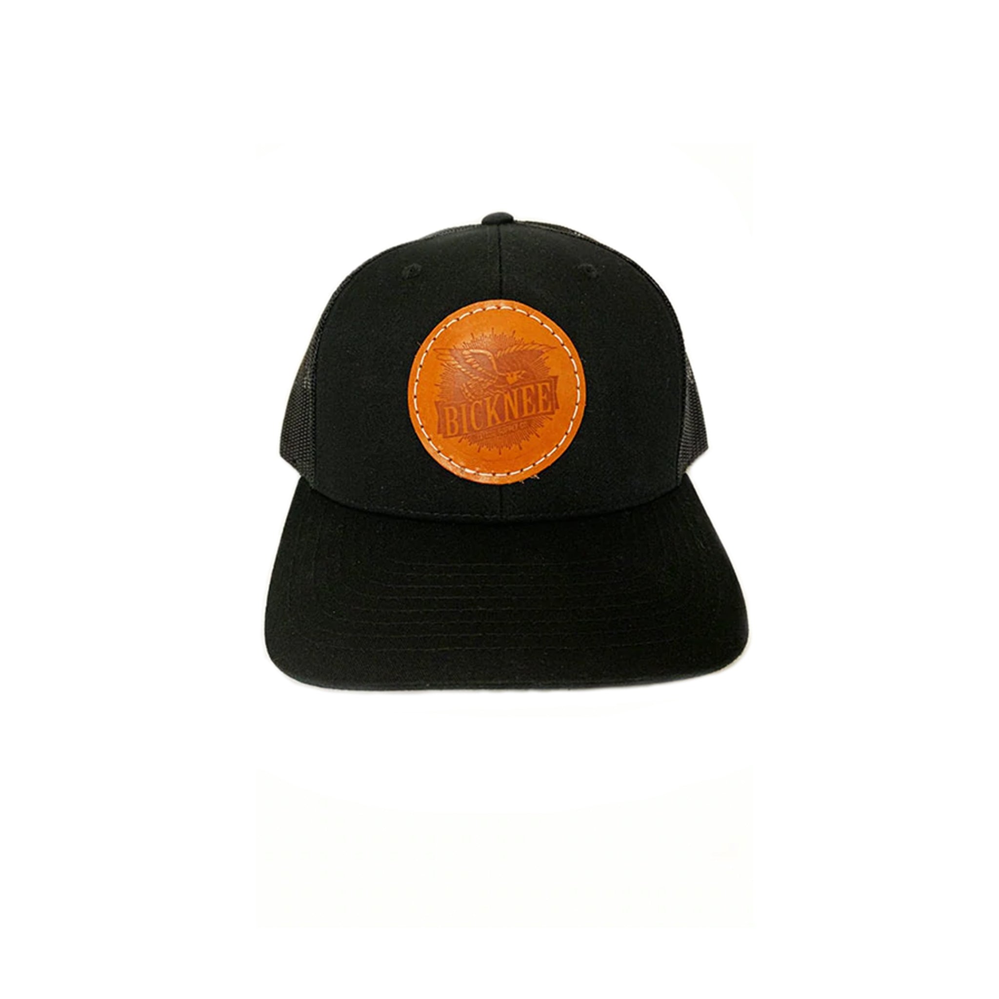 Bicknee Leather Logo Hat - Bicknee Tattoo Supply