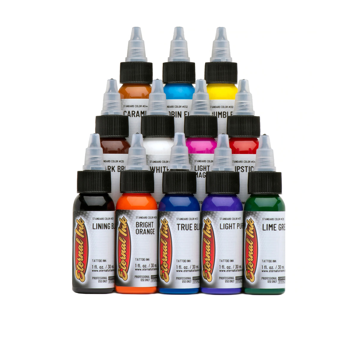 Eternal Tattoo Ink - Sample Pack - Bicknee Tattoo Supply