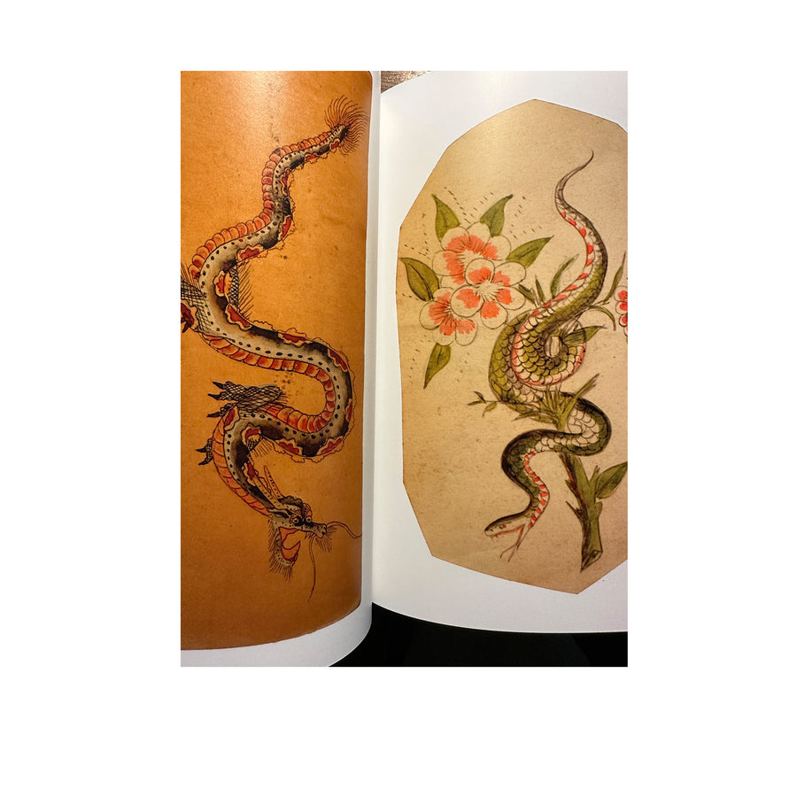 Burchett Tattoo Treasures Book! Watercolors, Photography & Tattoo Stencils