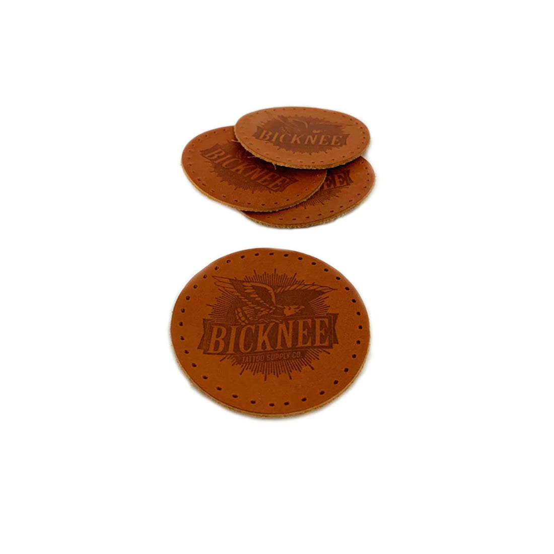 Bicknee Logo Leather Patch