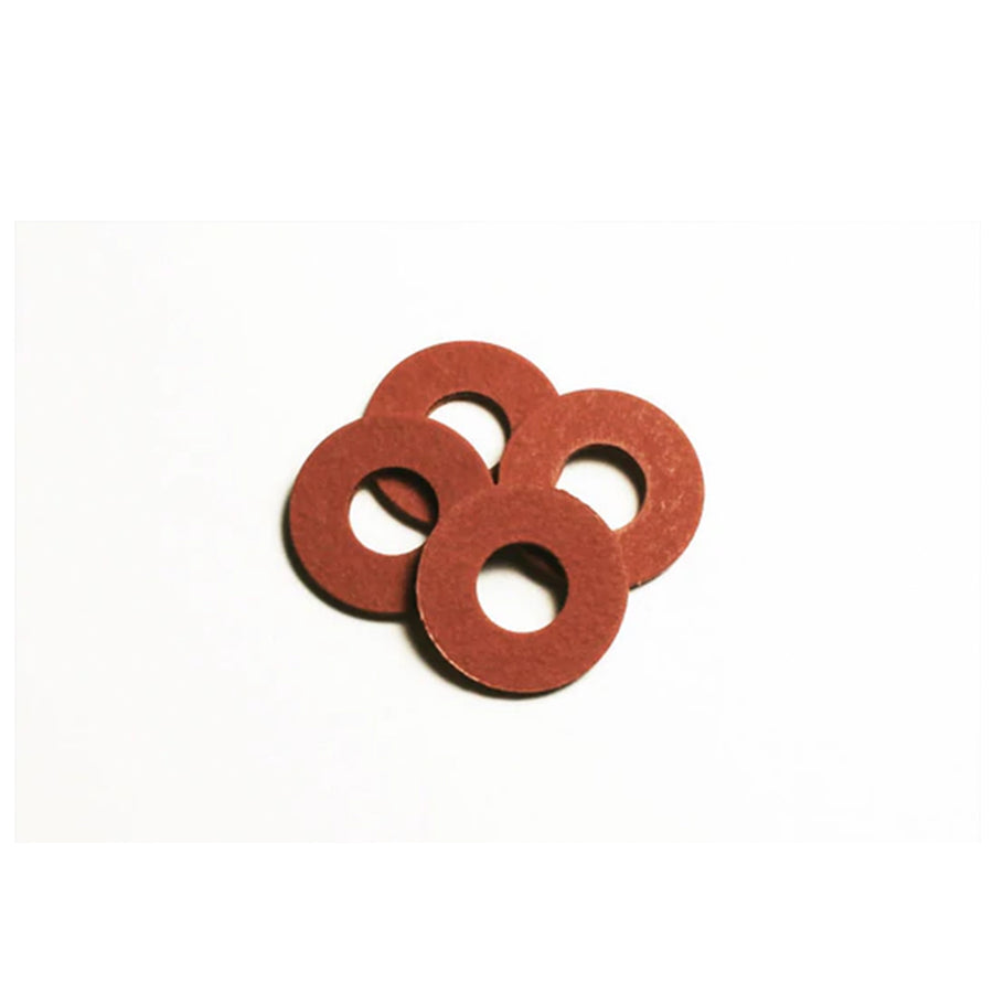 Fiber Coil Washer Red