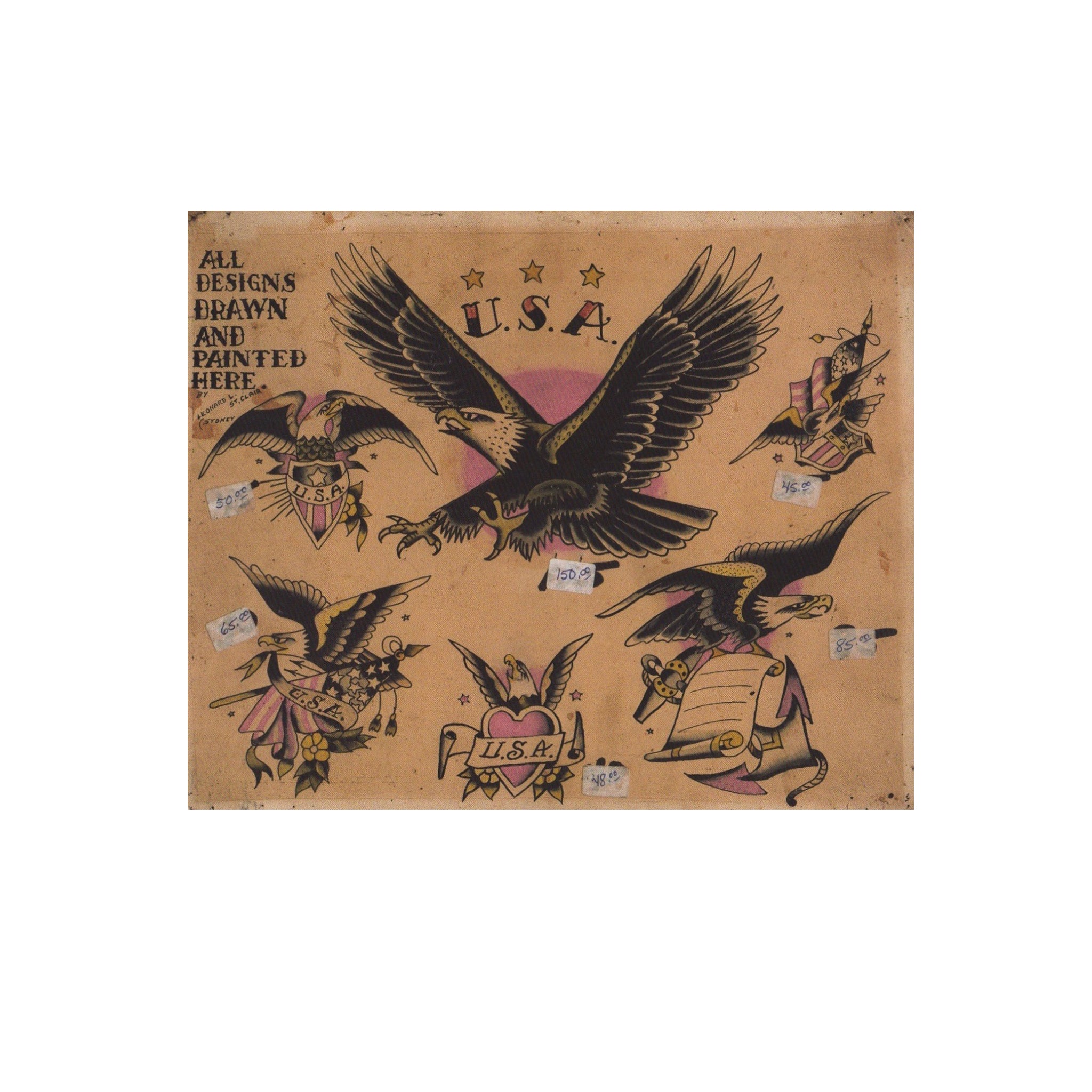 Stoney St. Clair Rediscovered Flash Vol. 1 Bicknee Tattoo Supply